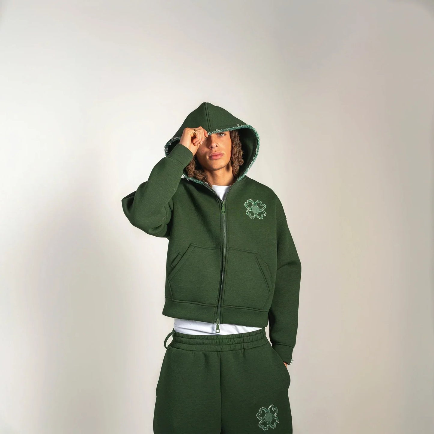 TOROM - GREEN HOODIE