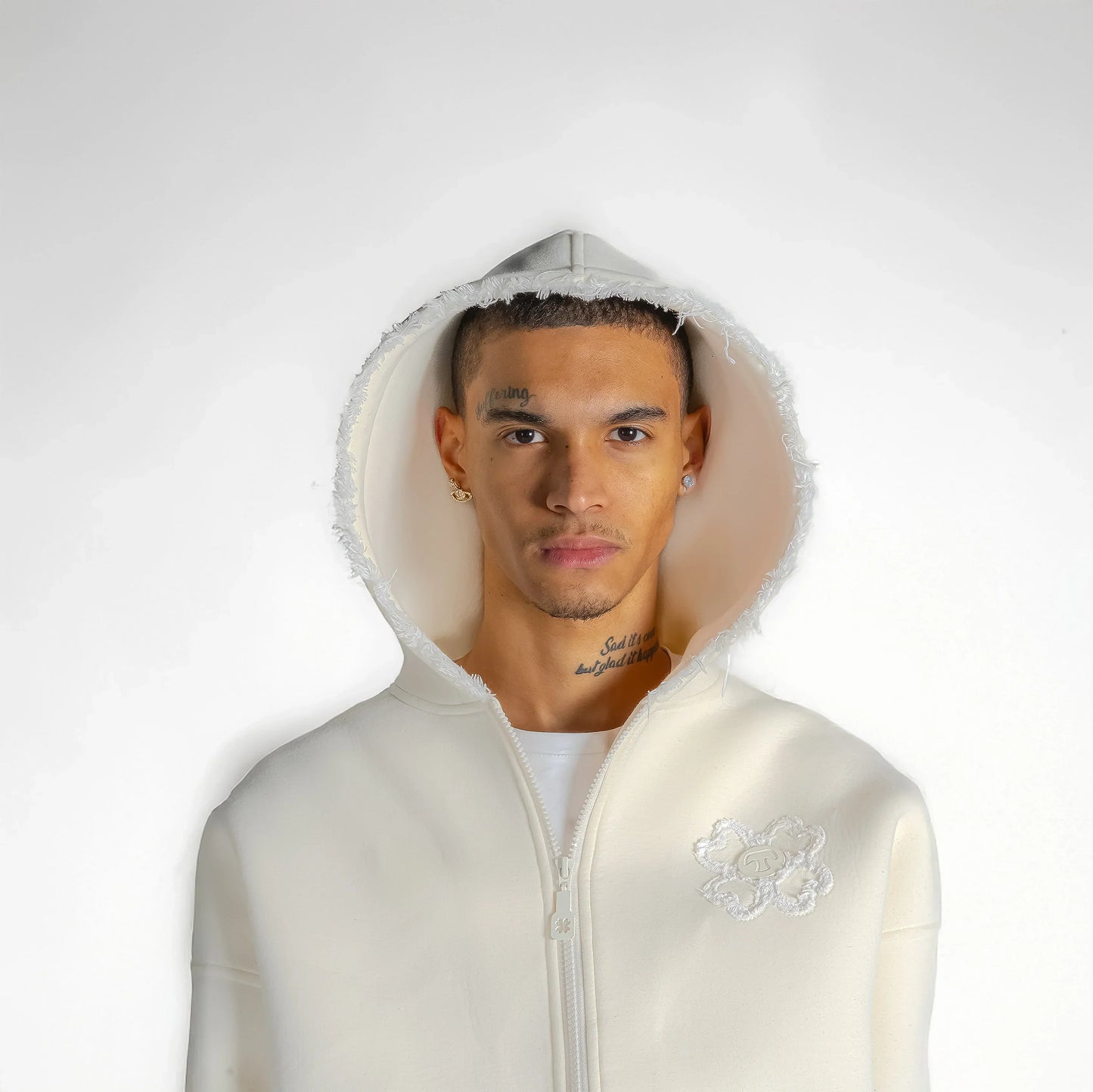 TOROM - CREAM HOODIE