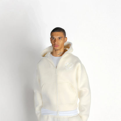 TOROM - CREAM HOODIE